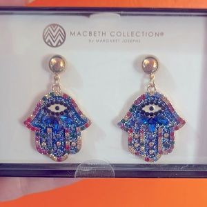 evil eye earring by margaret joseph